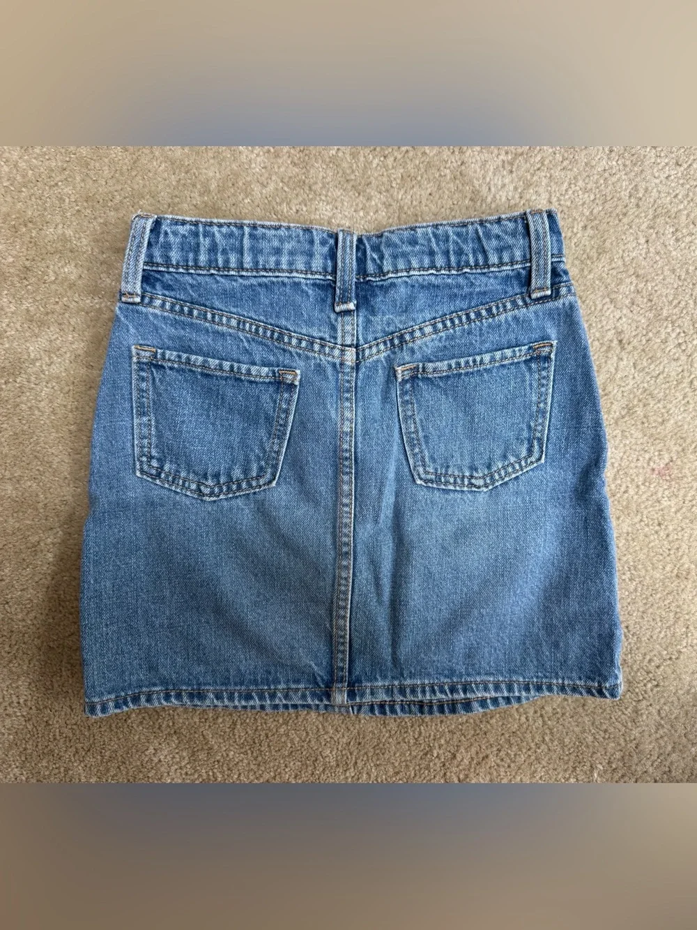 Old Navy Girls' Sz 8 Blue Denim Skirt